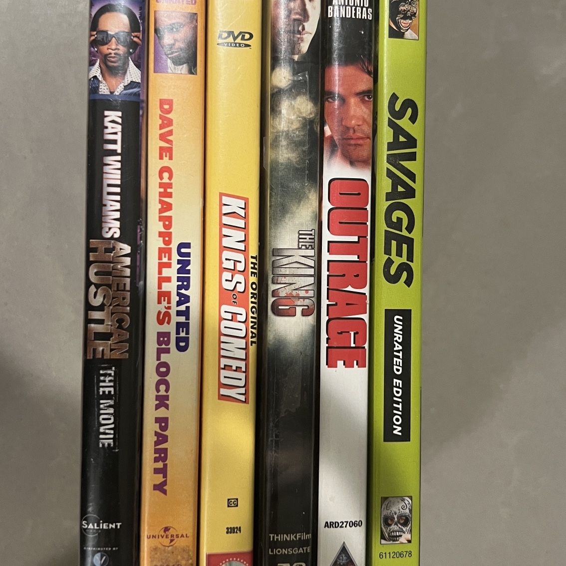 Set Of Dvd Movies 