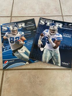 Dallas Cowboys Gameday Programs - 2