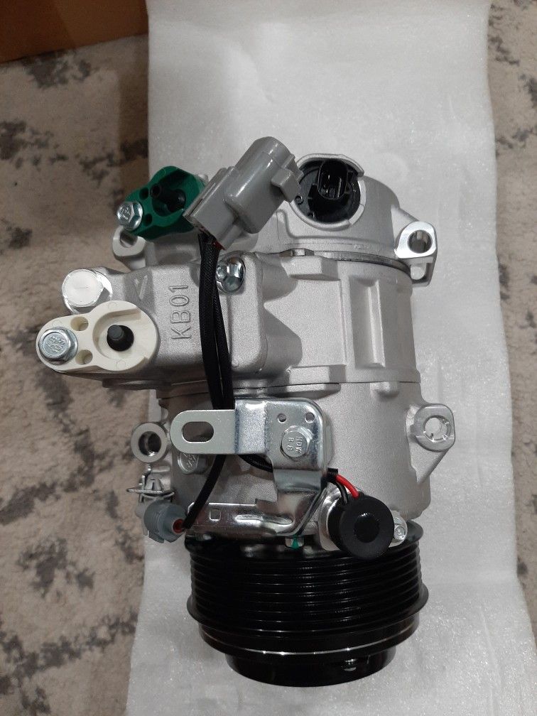 2010-2018 A/C Compressor TSB19C for Lexus ES350, GS350, RX350 / Toyota Avalon, Camry, Highlander, Sienna QR
