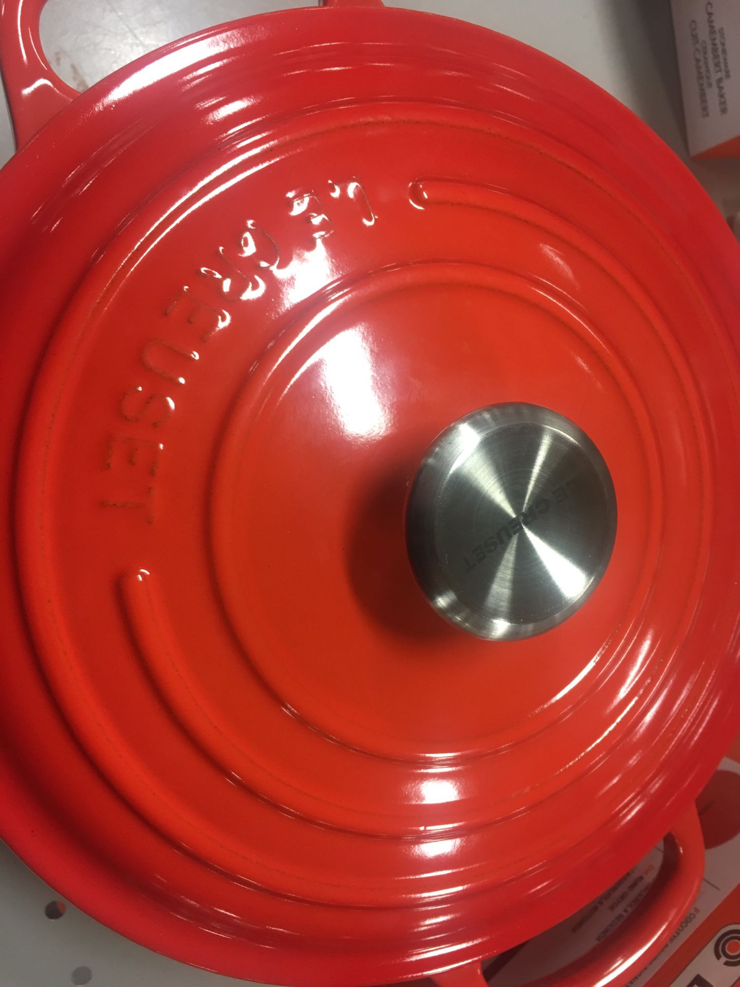Le creuset 3.5 cocotte new in box