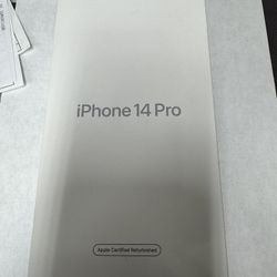 Apple 14 Pro Unlocked 128gb Apple Certified Refurbished Like New