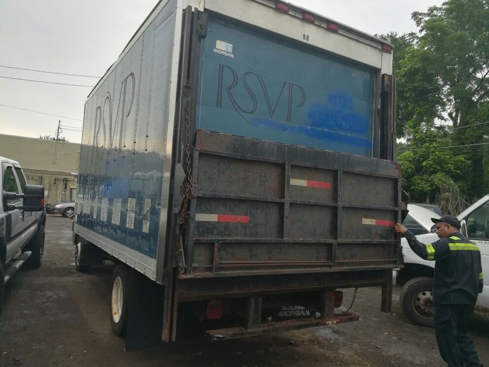 Caja de camion npr