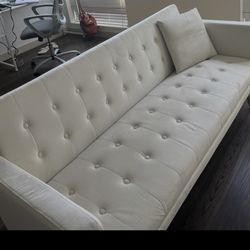White living room Soft sofa 🛋️ 