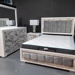 Bedroom Set In Stock For Fast Delivery 