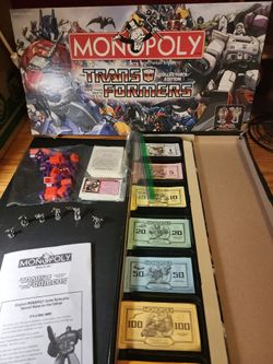 Monopoly Transformers Collector's Edition