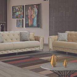 Brand New 2 Pc Living Room Set 