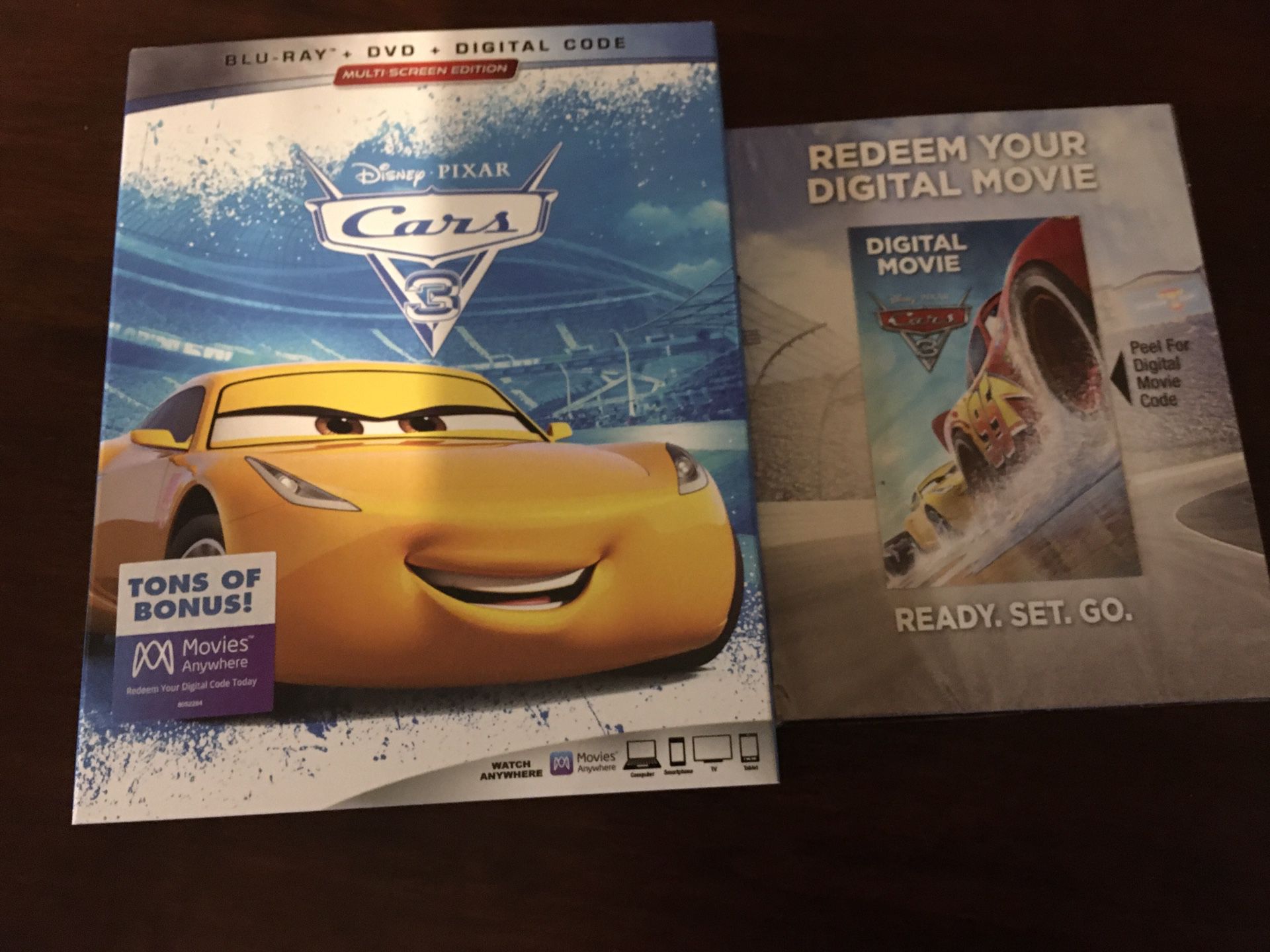 Digital Copy of "Cars 3" I can ONLY accept Zelle or cash...