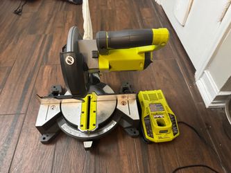 Ryobi P553 ONE+ 18v 7-1/4” Compound Miter Saw