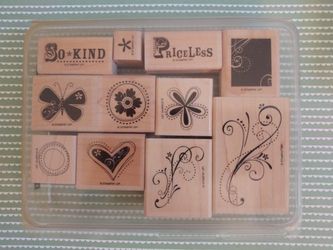 Stampin' Up! Priceless - rubber stamp set