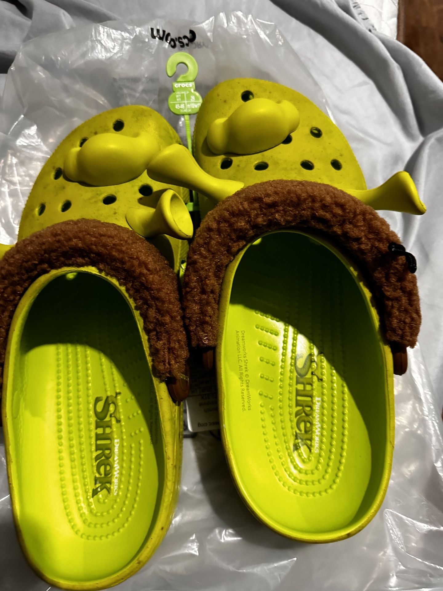 Crocs Shrek 120 Or Best Offer. Need Them Gone Asap.