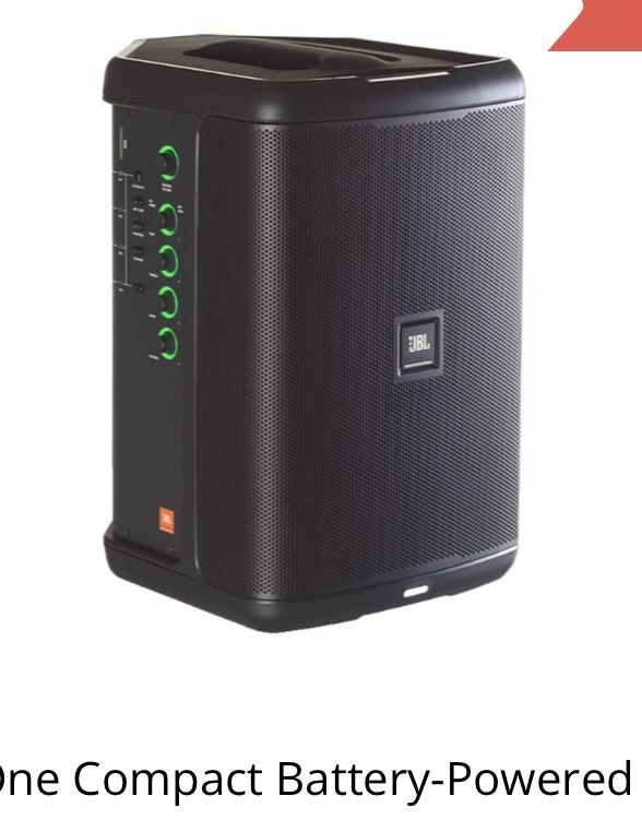 2 JBL 8” Eon One’s