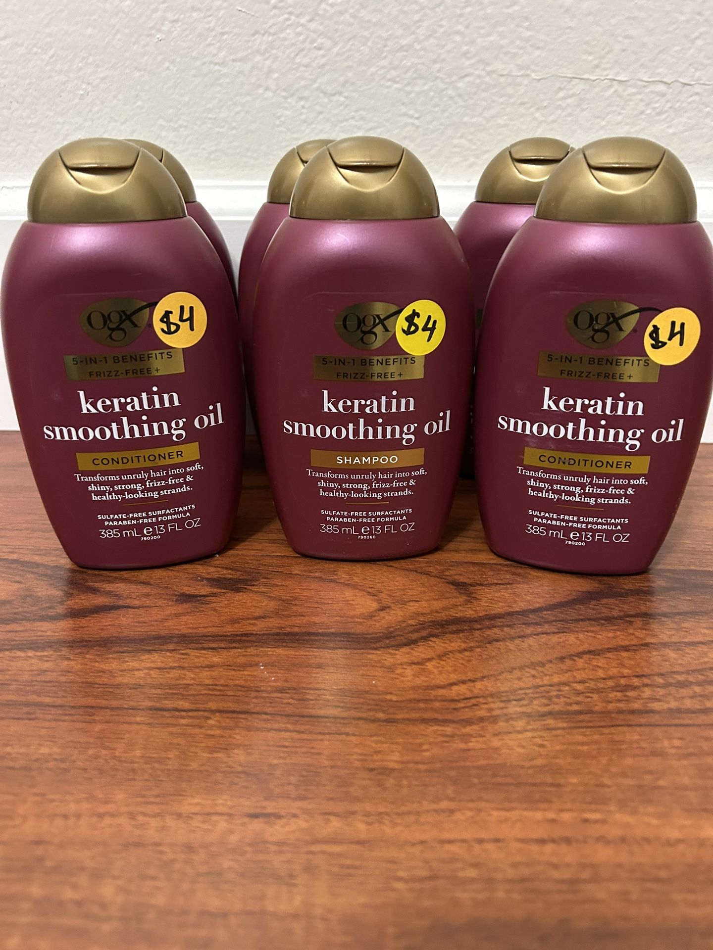 OGX Shampoos & Conditioners