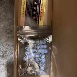 Automotive Lightning Led Light Bulb Plate Lights Pack Of 15