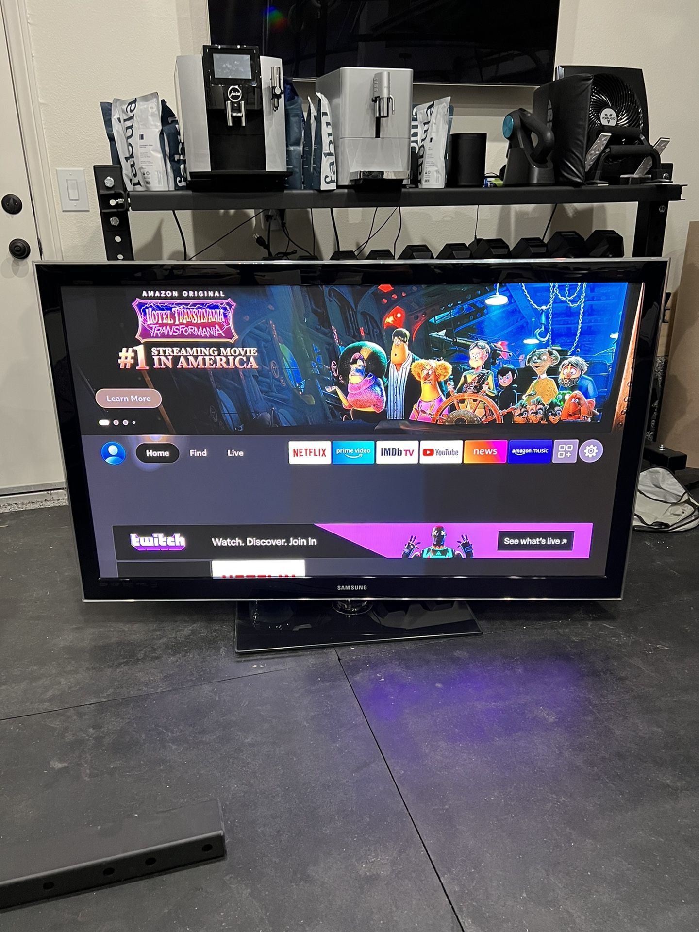 Samsung PN58C6500 58" Internet-ready 1080p plasma HDTV
