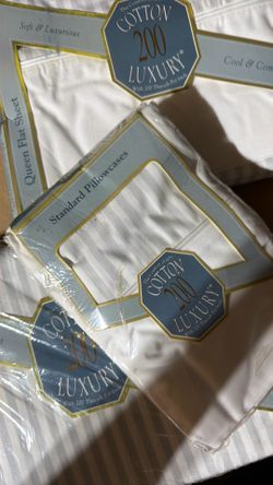 Queen fitted, Flat and Pillow cases