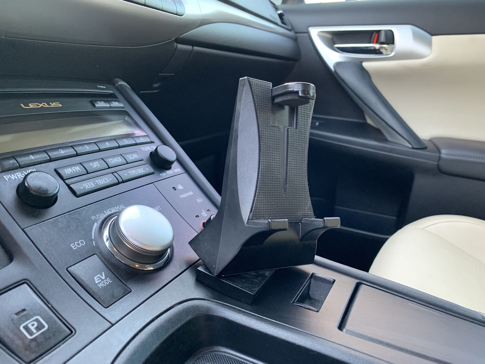 OEM Lexus CT200h factory cell phone holder