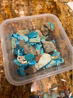 Turquoise and a little Jade