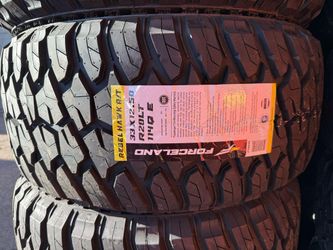 LT 33 1250 20 RT Set Of New Tires