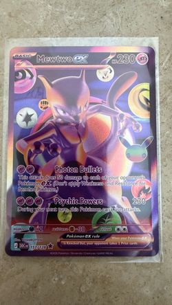 30th anniversary celebration Mewtwo ex 157/128 future rare