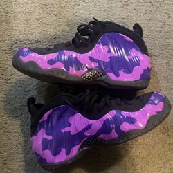 Foamposite Pro Purple Camo Size 11