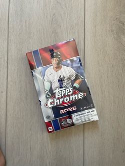 2026 Topps Chrome Baseball Hobby Box
