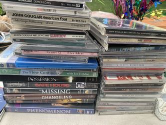 Lot Of CDs And DVDs 