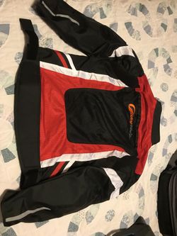 Ladies summer weight motorcycle jacket