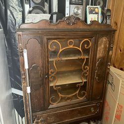 Vintage China Cabinet 