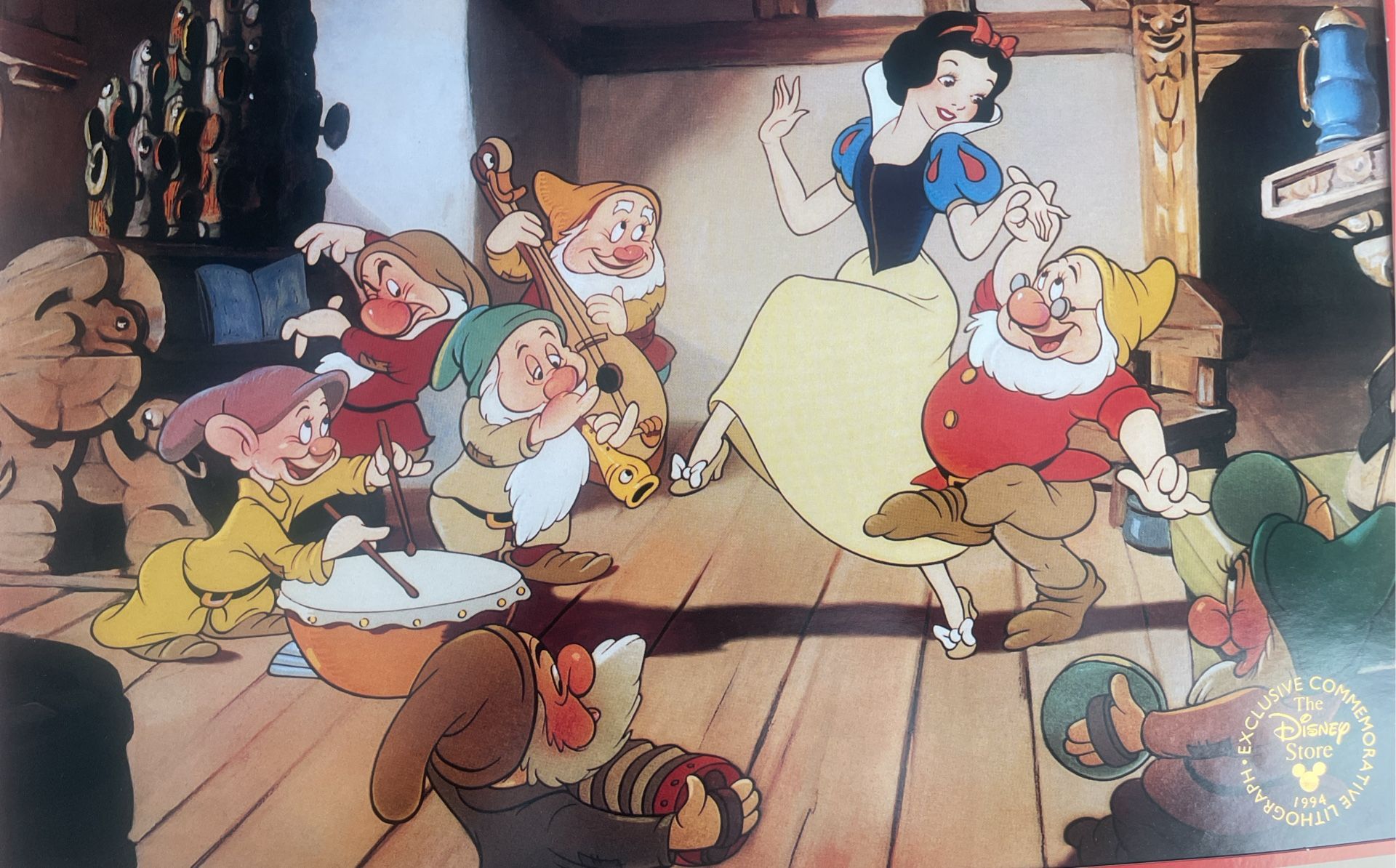 1994 Snow White Lithograph