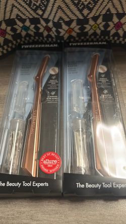 Tweezerman Rose Gold Facial Razor