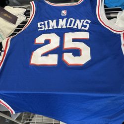 Phila Simmons Size 52 Jersey 