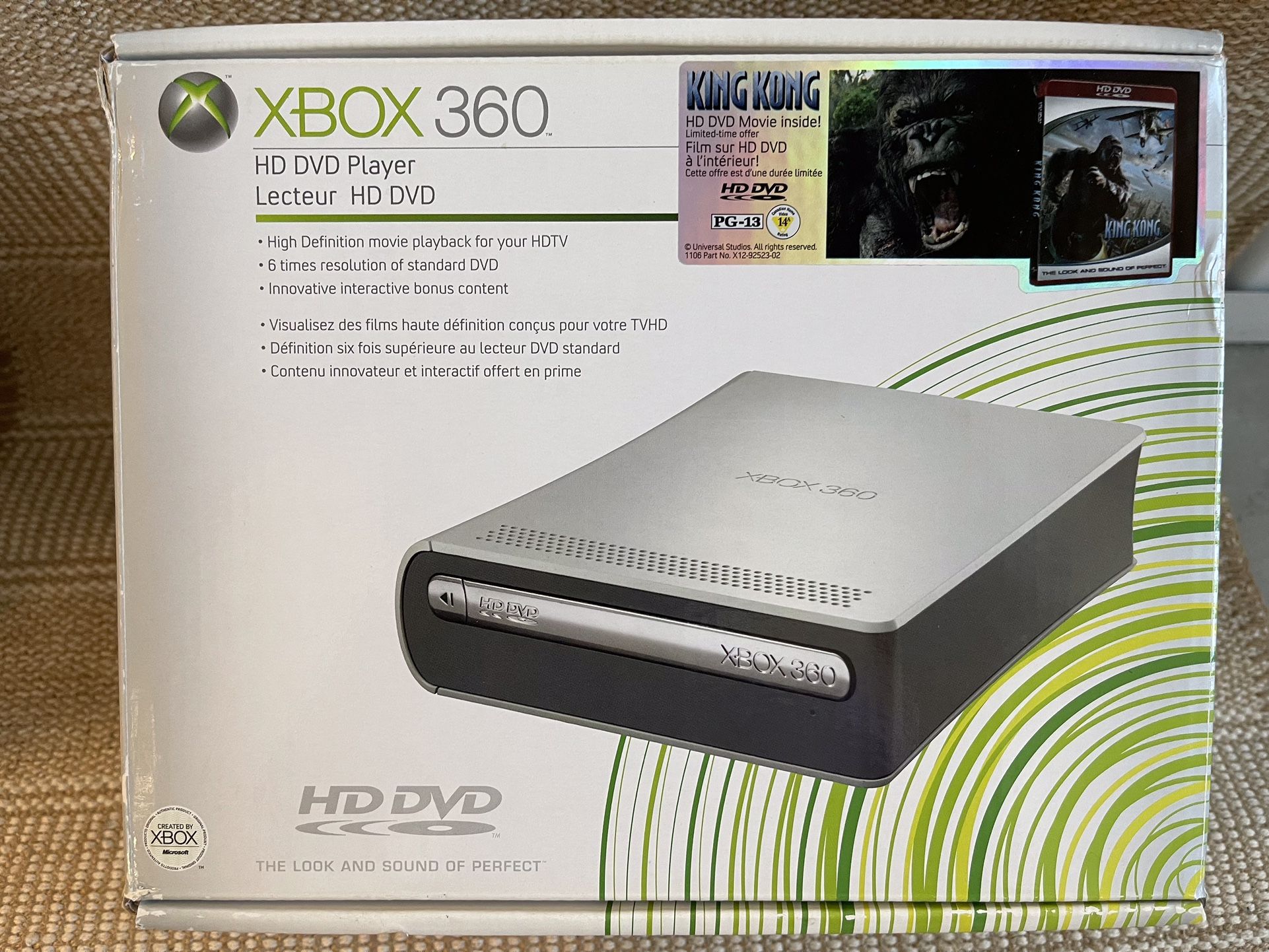 HD DVD Player By Microsoft Xbox 360