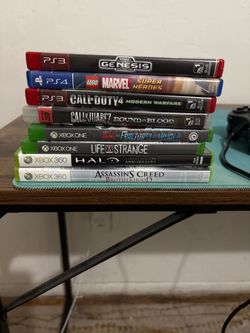 Video Games from different consoles