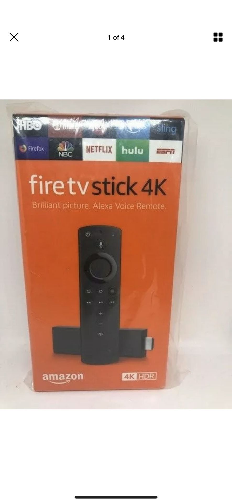 Fire TV Stick 4K with Alexa Voice Remote, LATEST GEN.