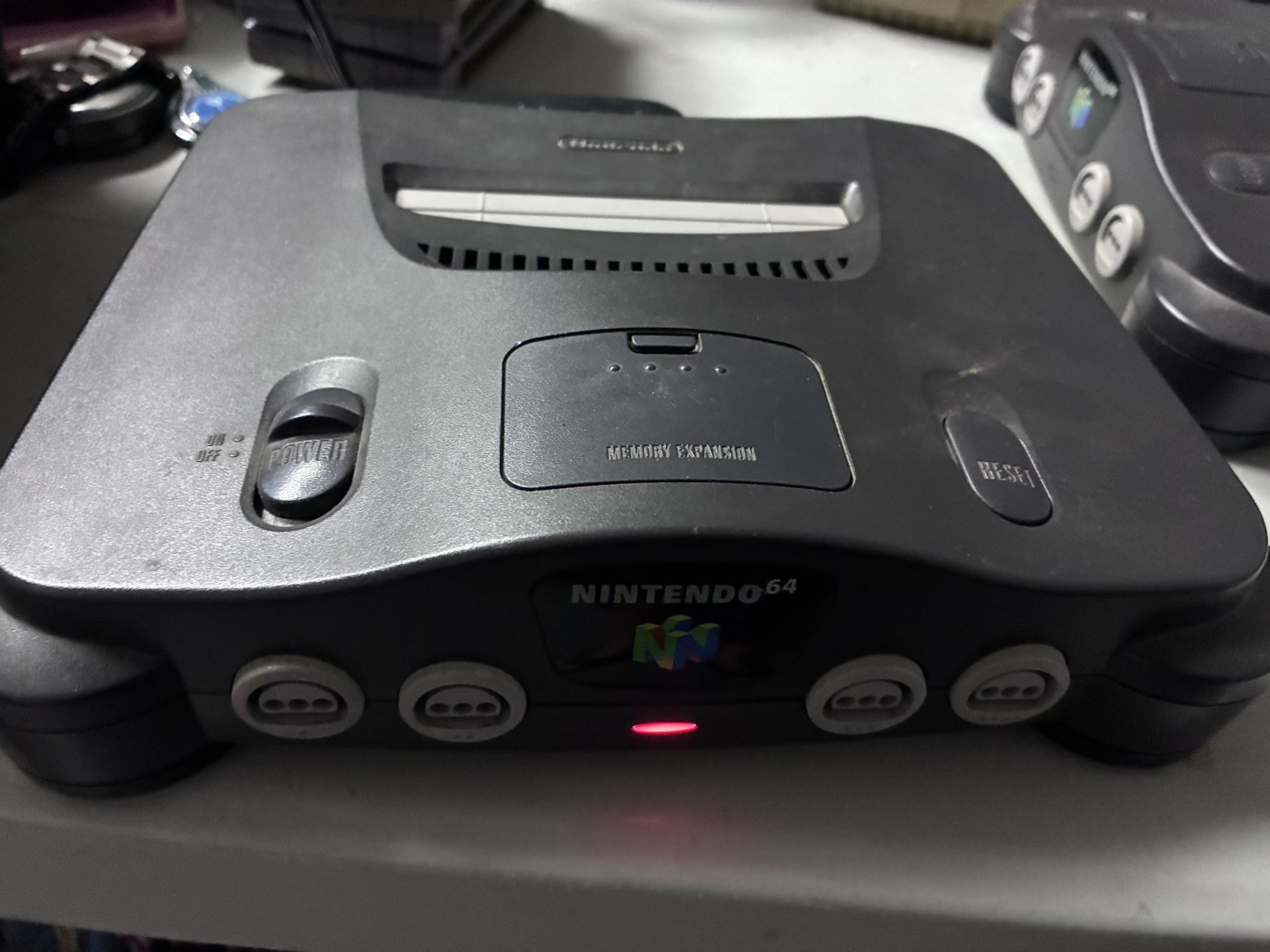 Nintendo 64 With Controller