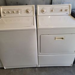 Kenmore Elite Top Loading Gas Set
