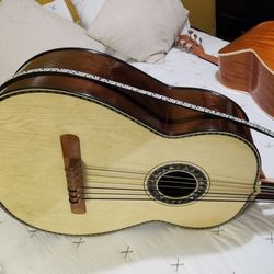 Guitarron Elaborado En Cedro Estilo Morales 
