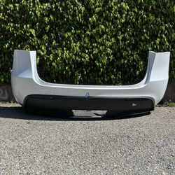 2020 2021 2022 2023 Tesla Model Y Rear Bumper Cover + Rear Lowe Valance Used Oem 