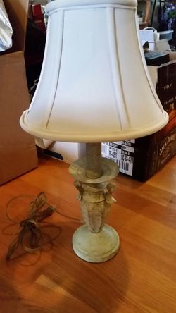 Super cute lamp with shade