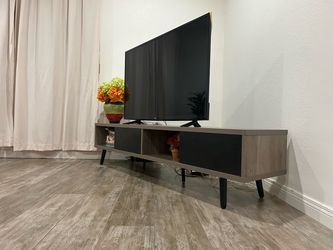 Mid-Century Modern TV Stand Media Console
