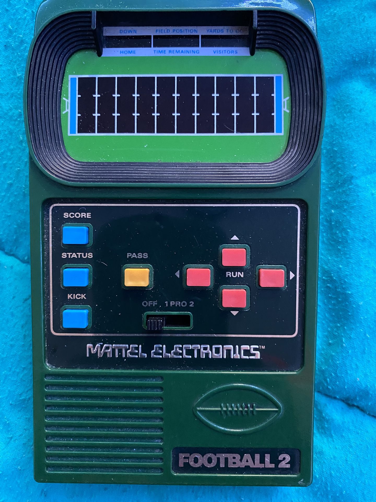 Mattel Electronics Football Game