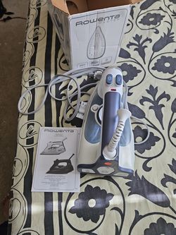 Light blue Very good Rowenta Iron