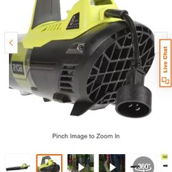 Used Ryobi 135 Mph Leaf Blower 