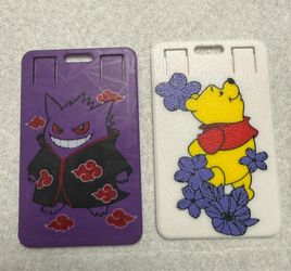 ID Badge Card Holders Set of 2