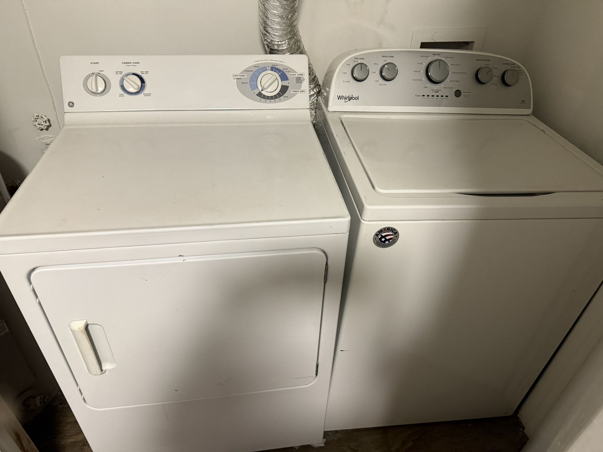 USED WASHER AND DRYER