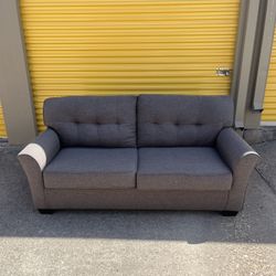 Soft And Comfortable Blue/Grey Couch FREE DELIVERY