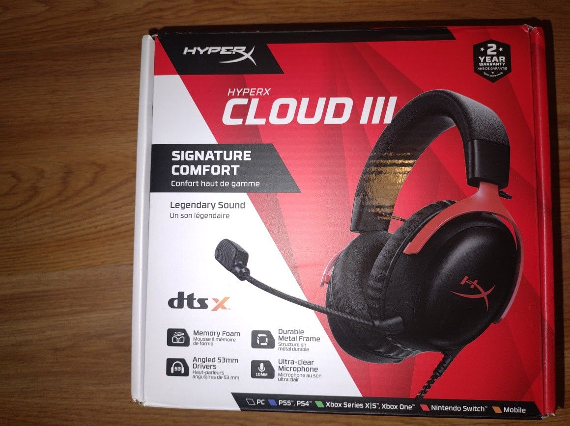hyperX Cloud 3 Headphones