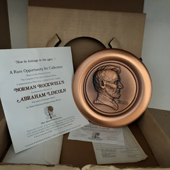 LINCOLN PENNY DECORATIE PIECE SEE PICTURES