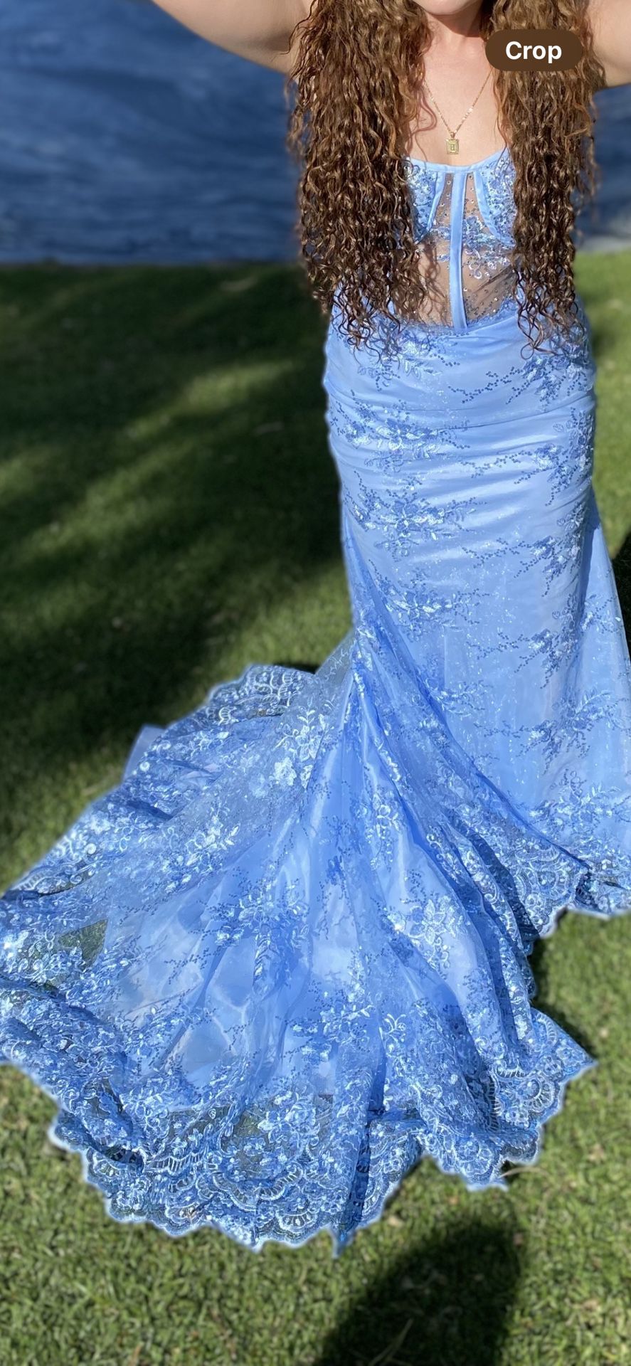 Prom Dress - Light Blue