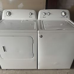 Amana Electric Washer And Dryer Set